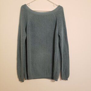 Lulu's Just For You Backless Knit Oversized Pullover Sweater Small